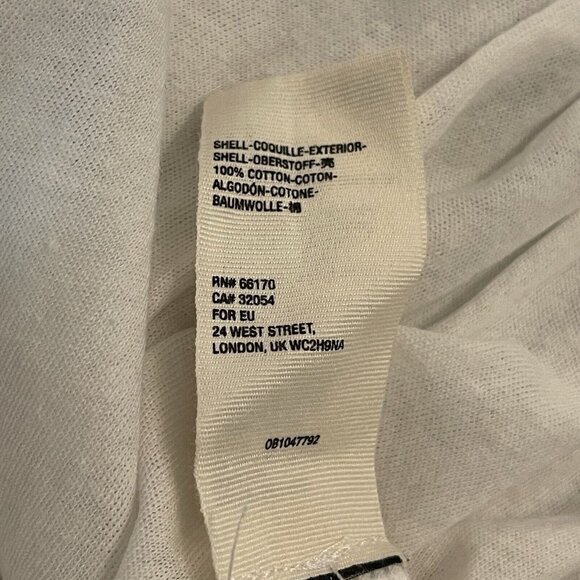 Free People White Balloon Sleeve Poet Semi-Sheer Top Blouse Size Small - Picture 8 of 9